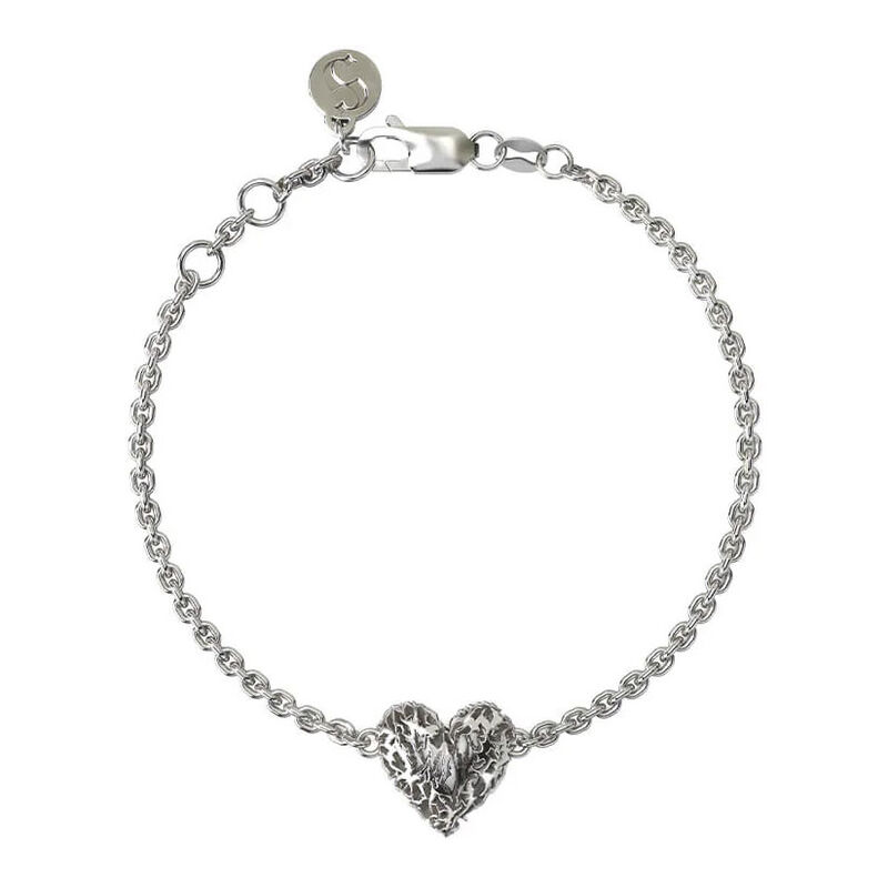 Stolen Girlfriends Club Death Metal Hearts Bracelet image number 0